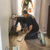 Dad hard at work