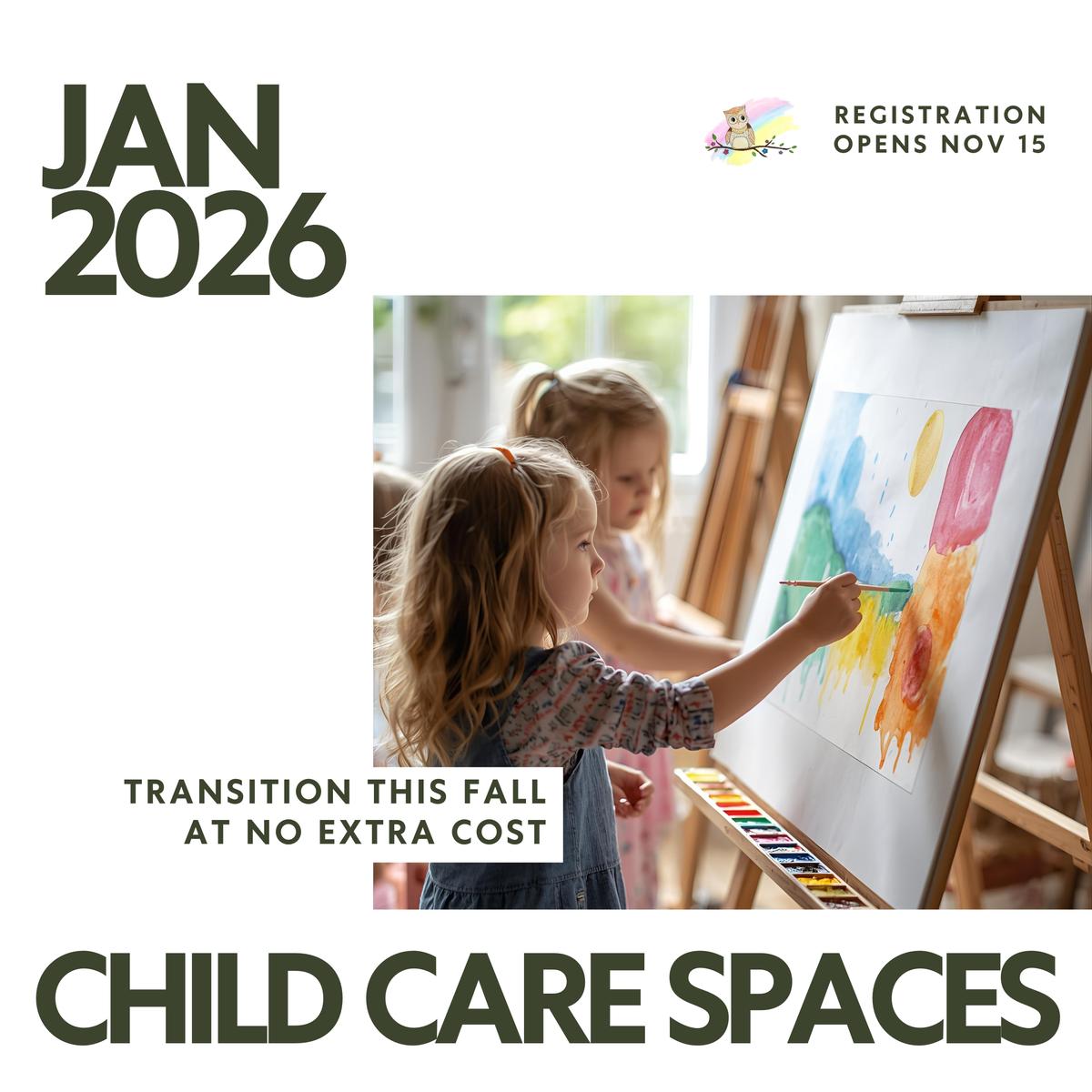 January 2026 Registration Opens Nov 15th at 12pm